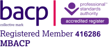 BACP registered counsellor membership accreditation logo